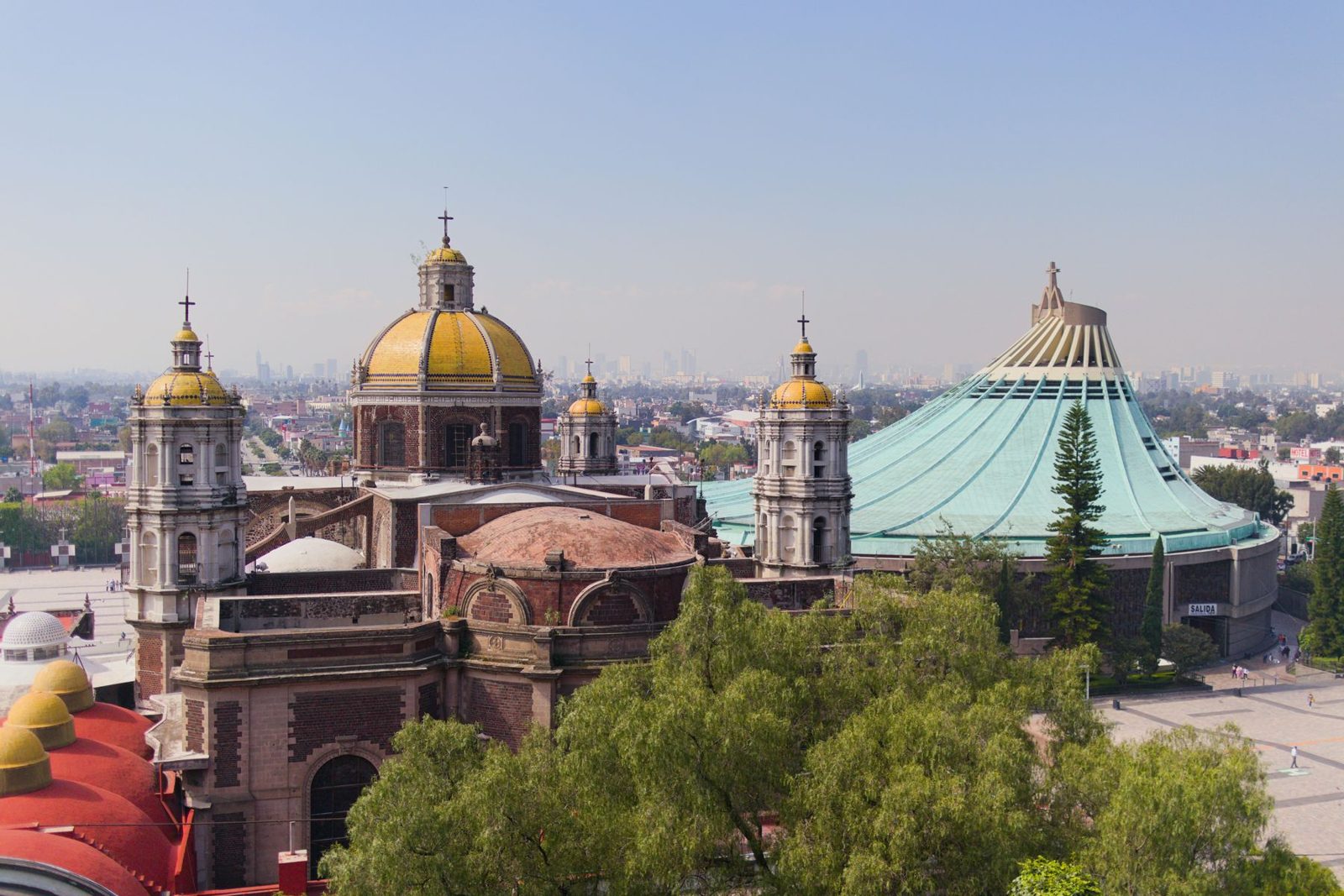 Mexico City: the Basilica of Guadalupe